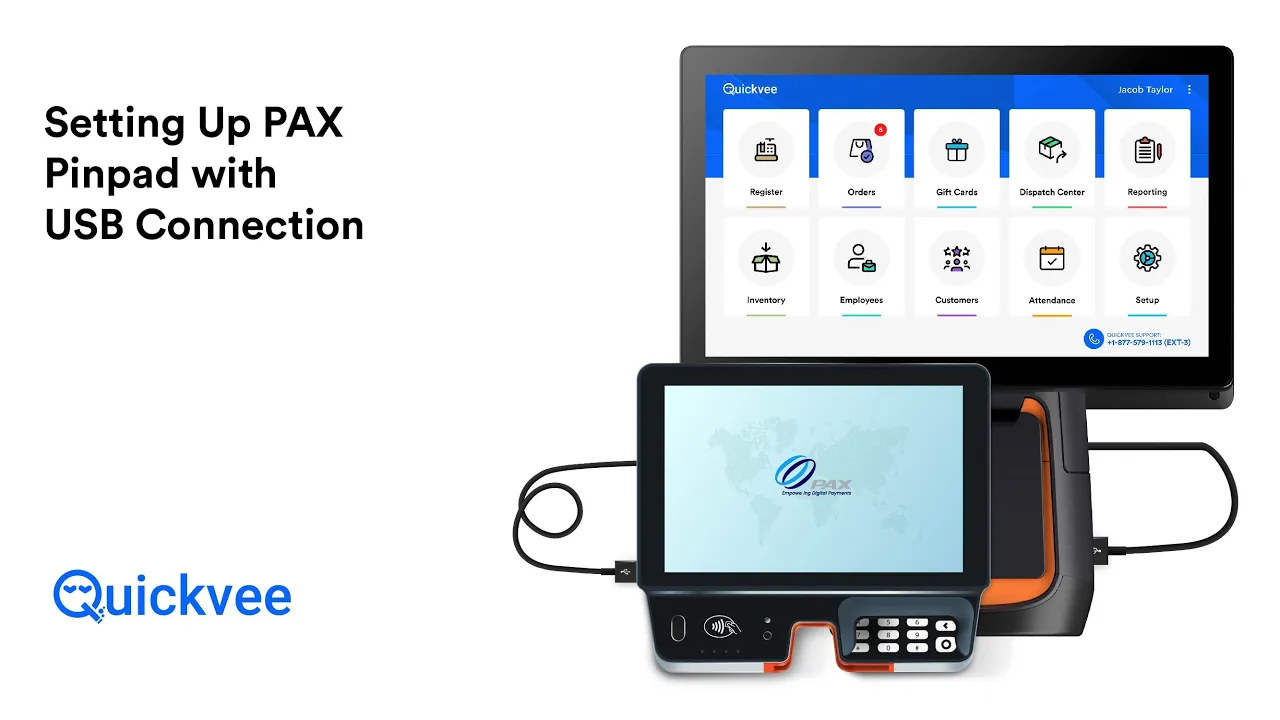 Setting Up PAX Pinpad with USB Connection